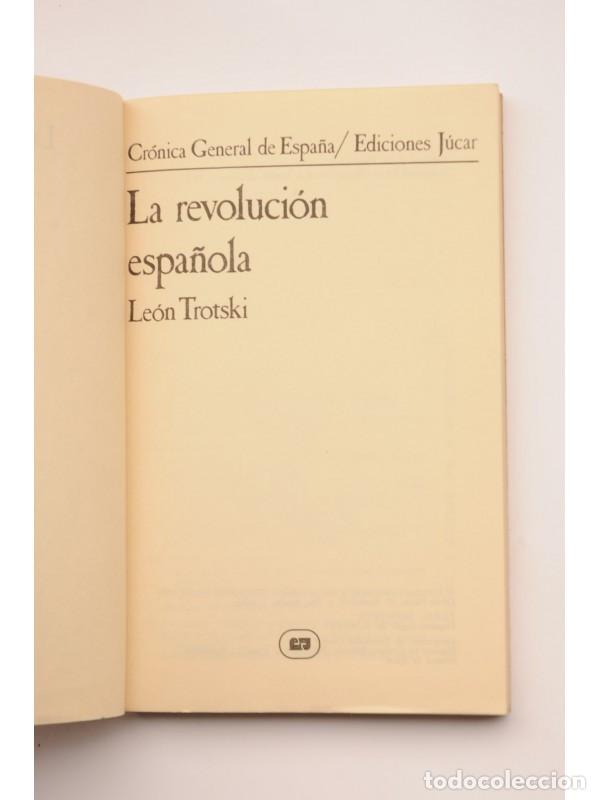 Libros: La revoluci&oacute;n espa&ntilde;ola - TROSTKI, Le&oacute;n - Foto 2