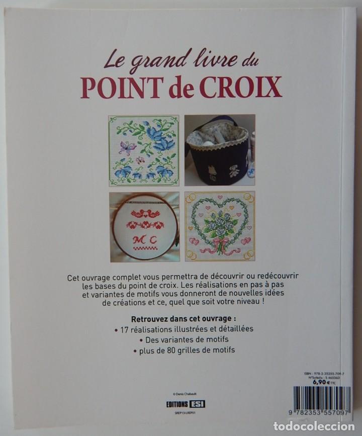 Libros: Le grand livre du point de croix - Editions ESI 2012 - Foto 2