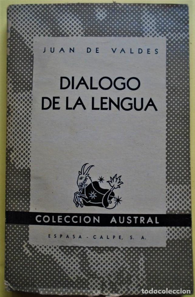 Libros: DI&Aacute;LOGO DE LA LENGUA. - VALD&Eacute;S, Juan de. - Foto 1