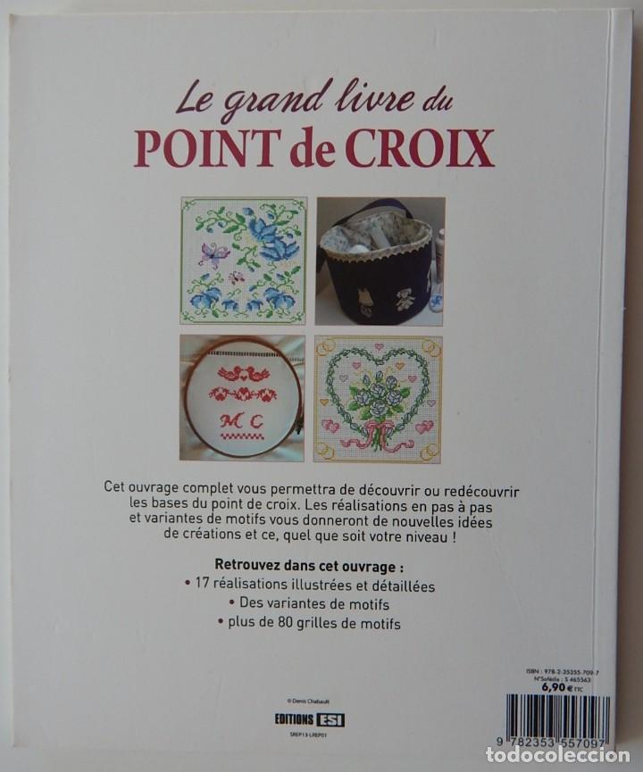 Libros: Le grand livre du point de croix - Editions ESI 2012 - Foto 2