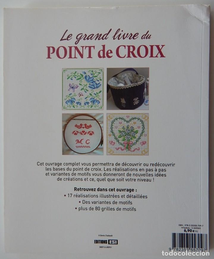Libros: Le grand livre du point de croix - Editions ESI 2012 - Foto 2