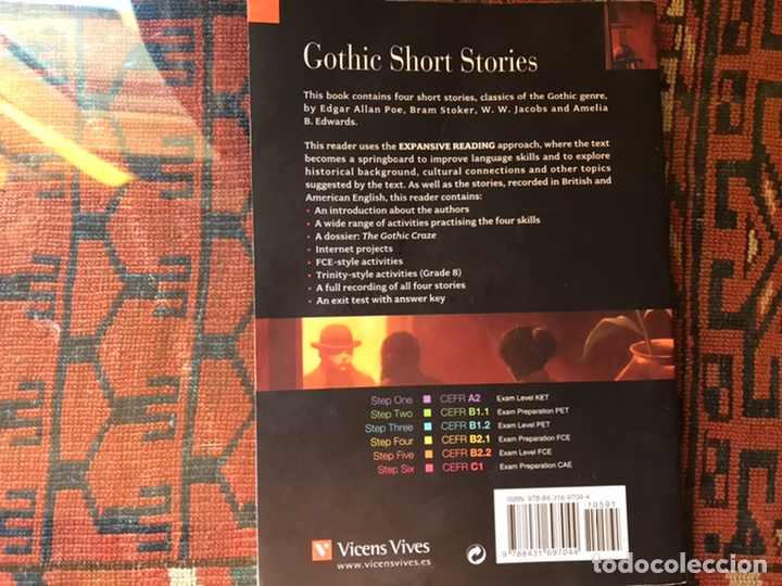Libros: Gothic short stories. Vicens Vives. W. W. Jacobs - Foto 2