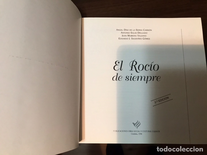 Libros: El roc&iacute;o de siempre. &Aacute;ngel D&iacute;az de la Serna. Como nuevo - Foto 3