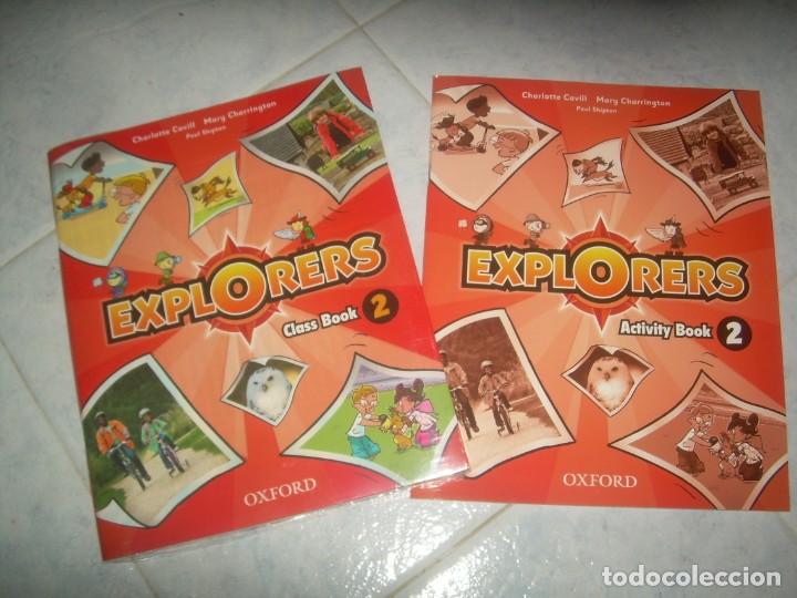 Libros: EXPLORERS 2 CLASS Y ACTIVITY BOOK, OXFORD. NUEVO PRECINTADO CON CD. INGL&Eacute;S LIBRO TEXTO, ESCOLAR - Foto 1
