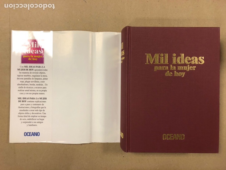 Libros: MIL IDEAS PARA LA MUJER DE HOY. EDITORIAL OC&Eacute;ANO 2007. - Foto 2