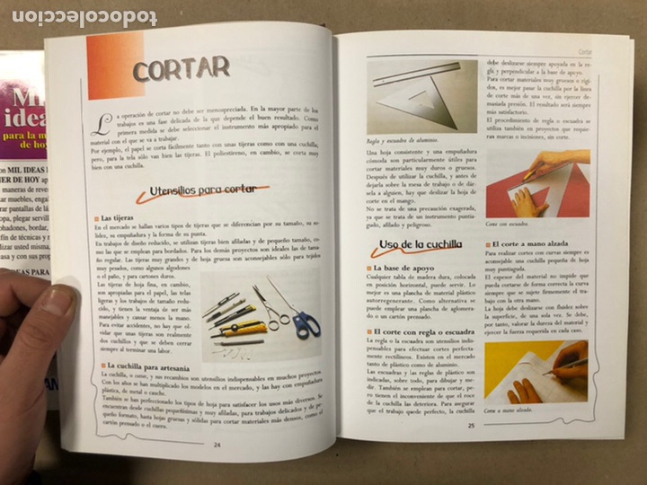 Libros: MIL IDEAS PARA LA MUJER DE HOY. EDITORIAL OC&Eacute;ANO 2007. - Foto 5