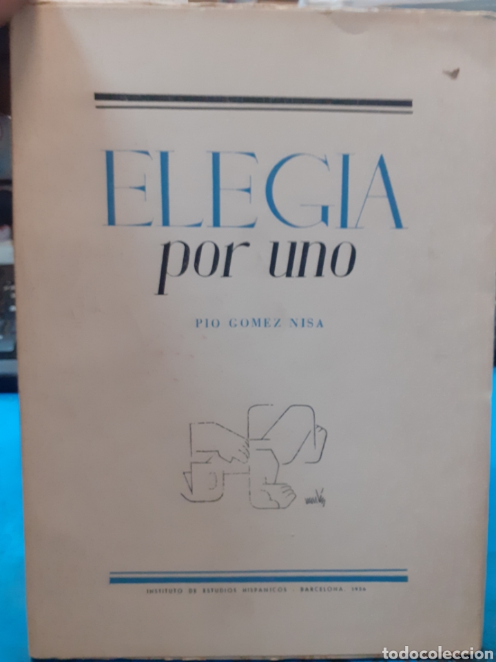 Libros: ELEGIA POR UNO - GOMEZ NISA, Pio - Foto 1