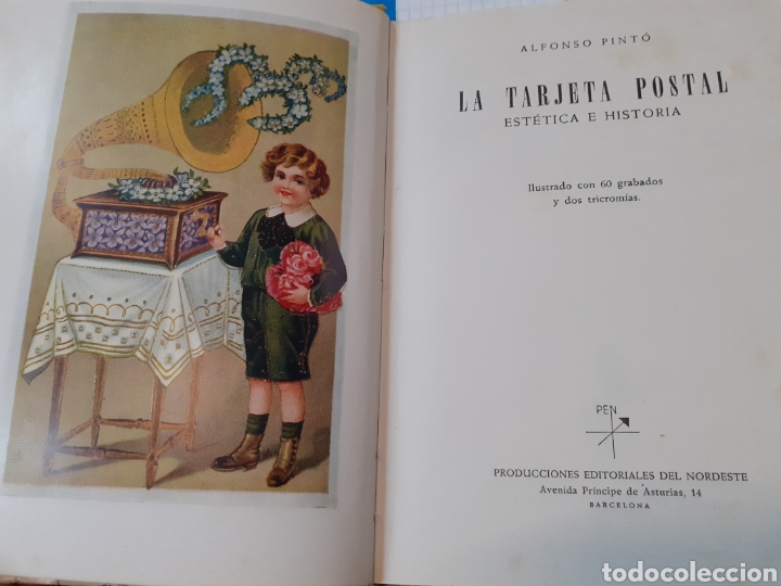 Libros: LA TARJETA POSTAL. Est&eacute;tica e historia - PINTO, Alfonso. - Foto 2