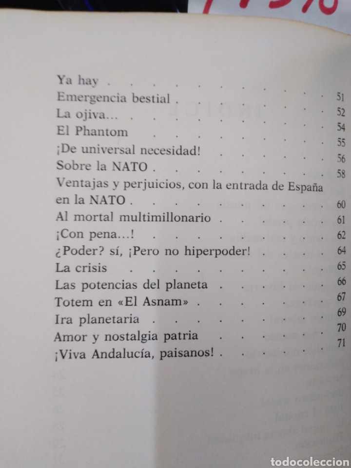 Libros: INQUIETUDES EN EL EXILIO - QUEVEDO, Jos&eacute; - Foto 5
