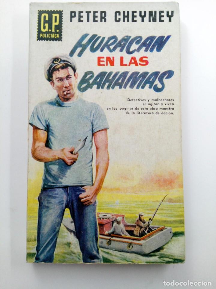 Libros: HURAC&Aacute;N EN LAS BAHAMAS - PETER CHEYNEY - EDICIONES G.P. - Foto 1