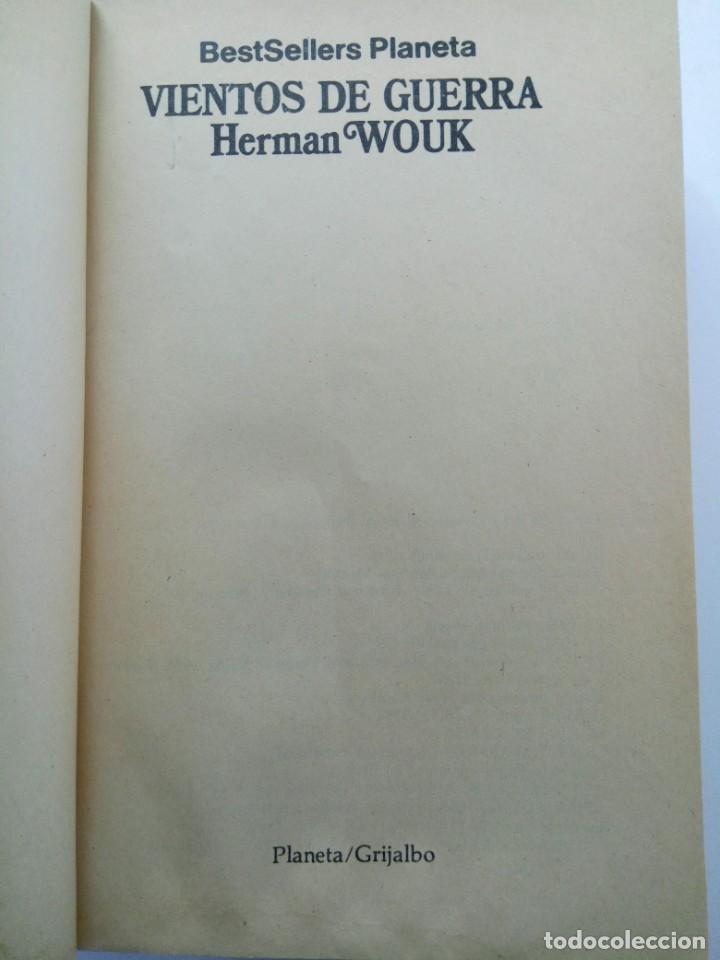 Libros: VIENTOS DE GUERRA - HERMAN WOUK - PLANETA - Foto 2