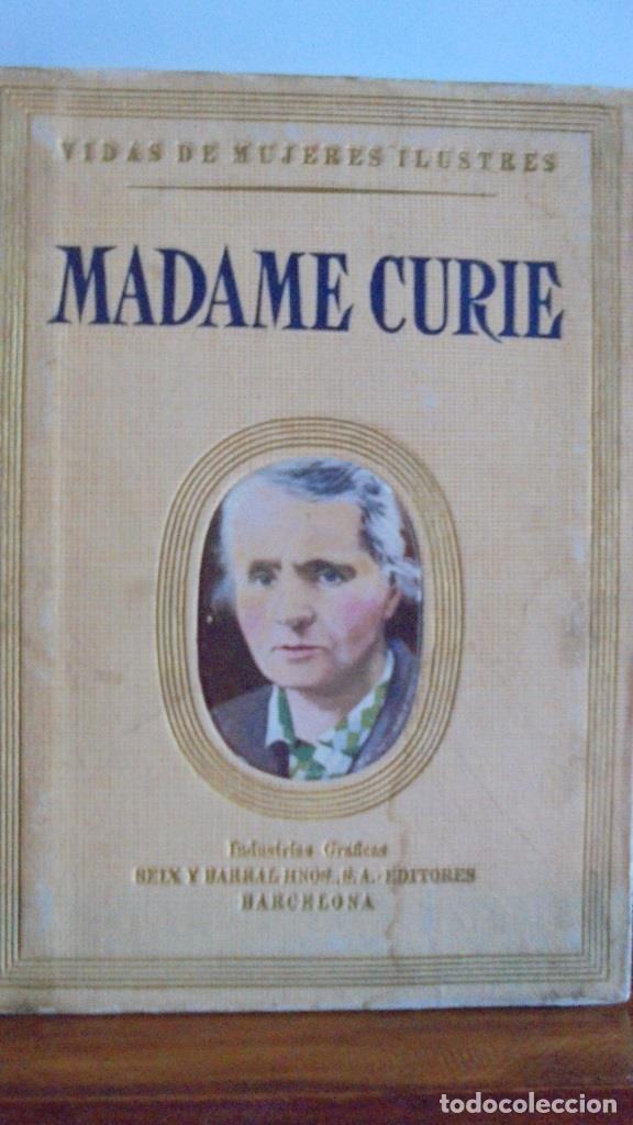 Libros: VIDA DE MADAME CURIE - M. MORALES - Foto 1