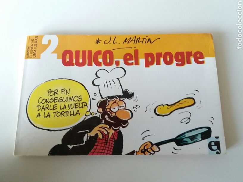 Libros: Libro C&oacute;mic. QUICO, EL PROGRE. N&deg; 2. J.L. Martin. Ed. El Jueves. 1986 - Foto 1