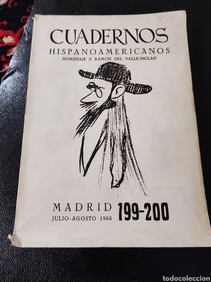Libros: CUADERNOS HISPANOAMERICANOS . HOMENAJE A RAM&Oacute;N DEL VALLE- INCL&Aacute;N. - Foto 1