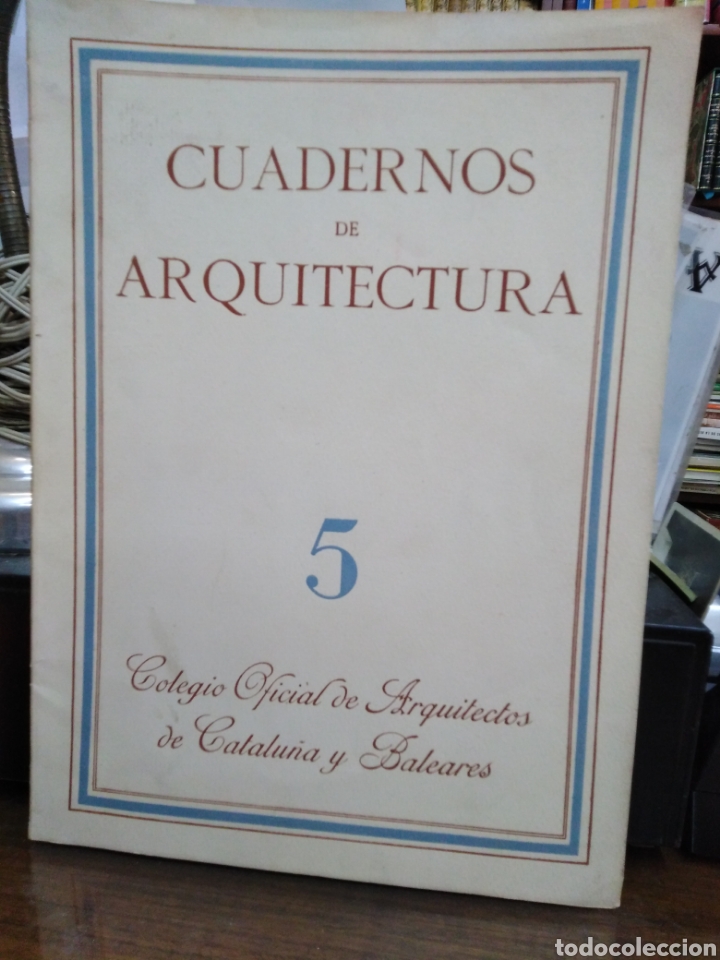 Libros: CUADERNOS DE ARQUITECTURA n&ordm; 5. Arquitectura religiosa - V. V. A. A. - Foto 1