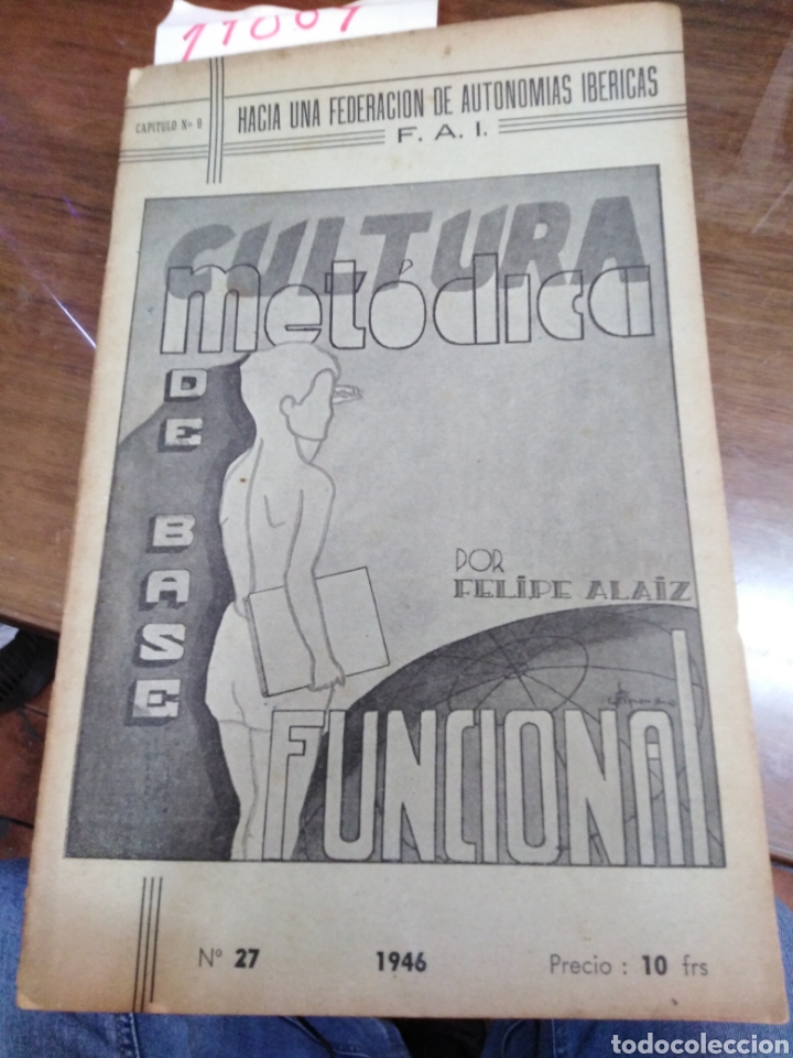 Libros: CULTURA METODICA DE BASE FUNCIONAL - ALAIZ, Felipe. - Foto 1