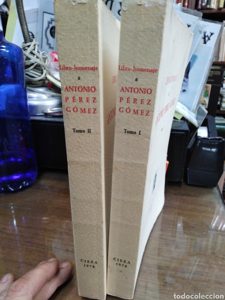 Libros: LIBRO HOMENAJE A ANTONIO PEREZ GOMEZ(1902-1976) - V. A. A. A. - Foto 1