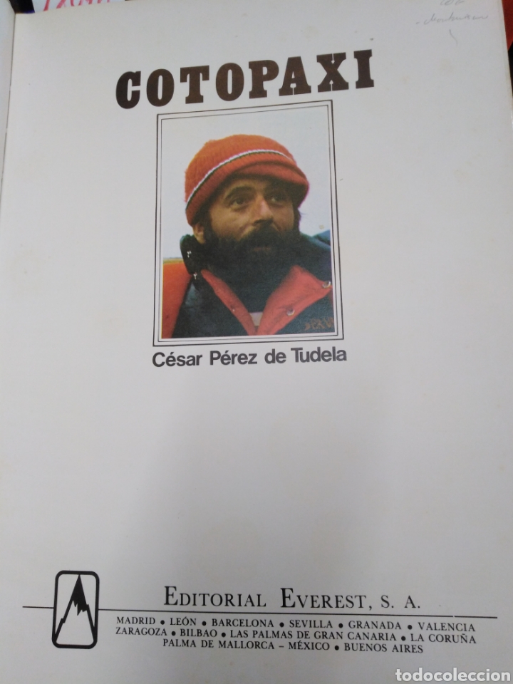 Libros: EXPEDICION AL COTOPAXI - PEREZ DE TUDELA, C&eacute;sar. - Foto 3