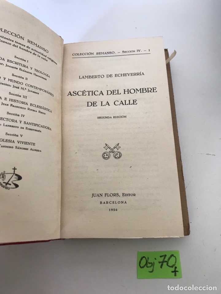 Libros: ASC&Eacute;TICA DEL HOMBRE DE LA CALLE - Foto 2