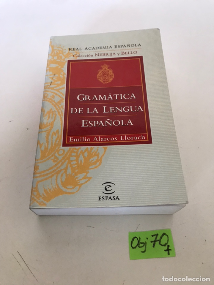 Libros: Gram&aacute;tica de la lengua espa&ntilde;ola - Foto 1