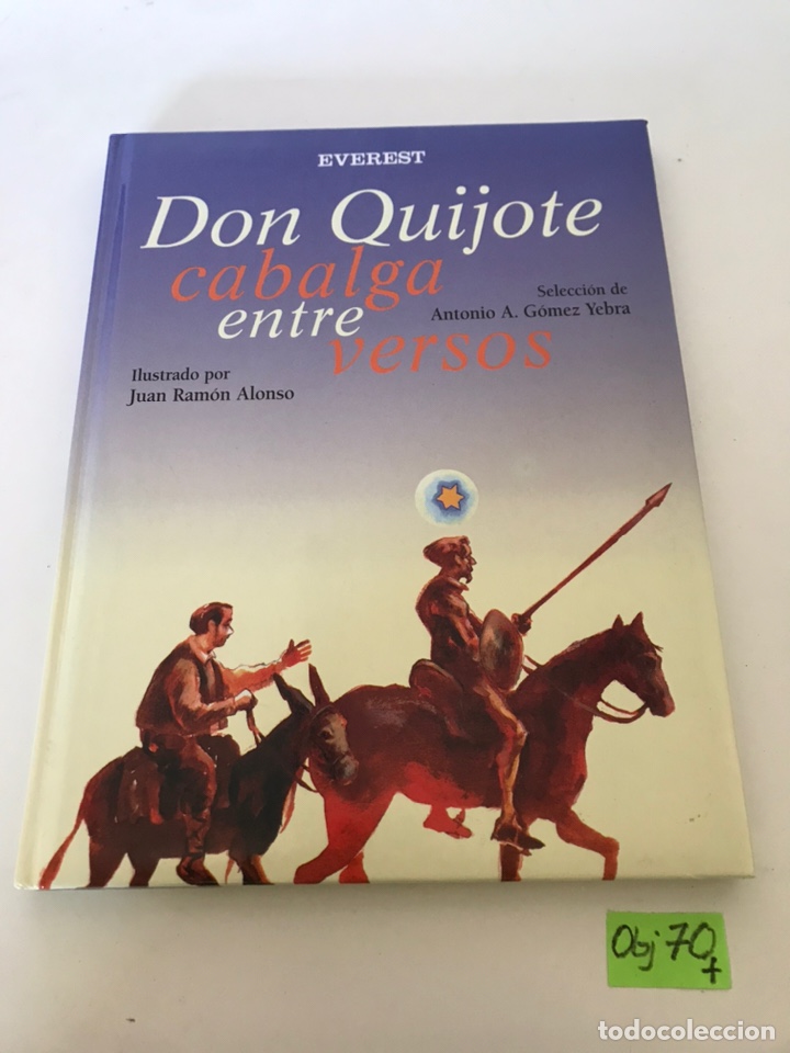 Libros: DON QUIJOTE CABALGA ENTRE VERSOS - Foto 1