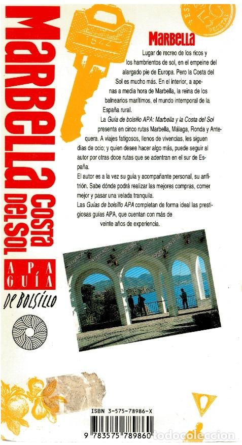 Libros: Marbella Costa del Sol. Apa Gu&iacute;a de Bolsillo - vvaa - Foto 2