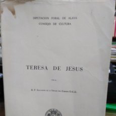 Libros: TERESA DE JESUS - VIRGEN DEL CARMEN, R. P. SALVADOR DE LA. Lote 220171641