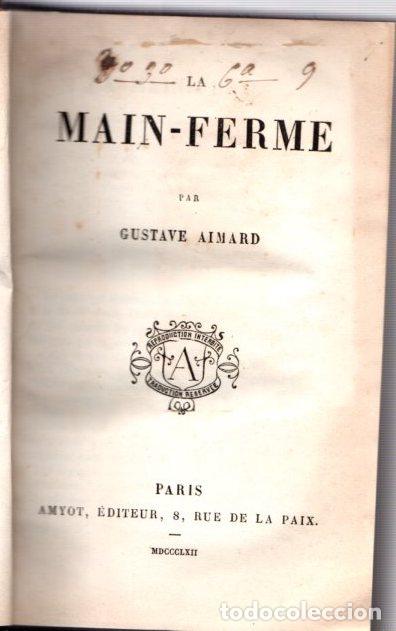 Libros: La main - ferme - Aimard, Gustave - Foto 1