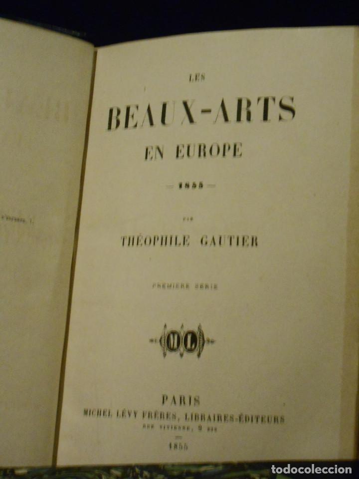 Libros: GAUTIER, Th&eacute;ophile.- - Les beaux-arts en Europe. - Foto 1
