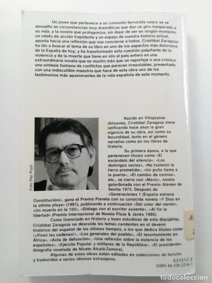 Libros: Y DIOS EN LA &Uacute;LTIMA PLAYA - CRISTOBAL ZARAGOZA - PLANETA - Foto 2