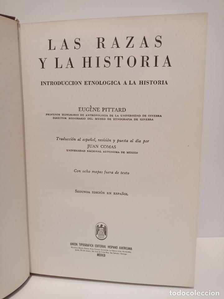 Libros: PITTARD, Eug&egrave;ne - Las razas y la historia / Traducci&oacute;n y revisi&oacute;n de Juan Comas - Foto 3
