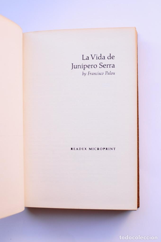 Libros: La vida de Jun&iacute;pero Serra - PALOU, Francisco - Foto 2