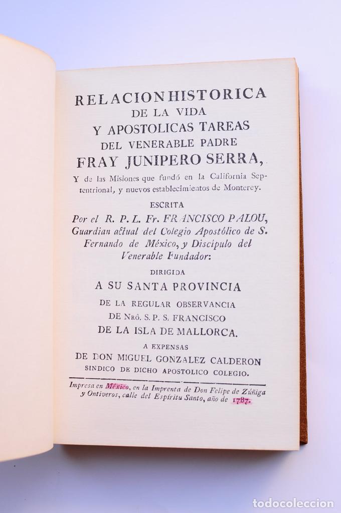 Libros: La vida de Jun&iacute;pero Serra - PALOU, Francisco - Foto 3