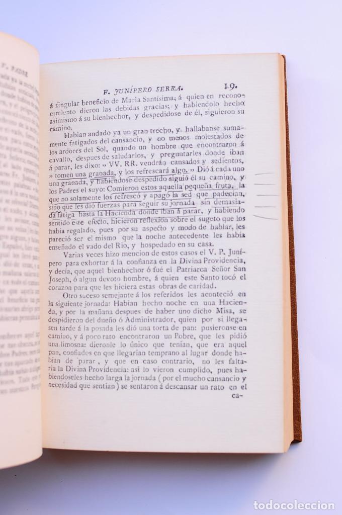 Libros: La vida de Jun&iacute;pero Serra - PALOU, Francisco - Foto 5
