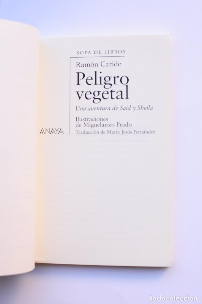 Libros: Peligro vegetal - CARIDE, Ram&oacute;n - Foto 2