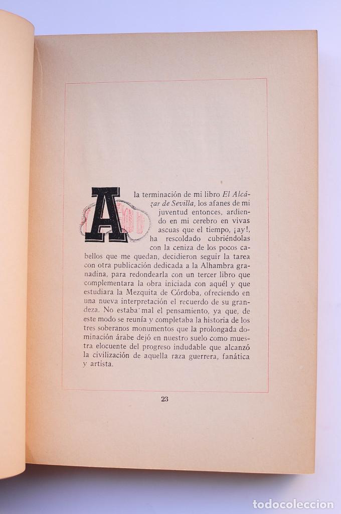 Libros: La Alhambra de Granada - P&Eacute;REZ OLIVARES, Rogelio - Foto 4