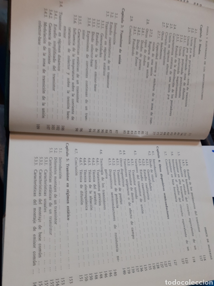 Libros: FISICA Y ELECTRONICA DE LOS SEMI CONDUCTORES - CASSIGNOL, E. J. - Foto 5