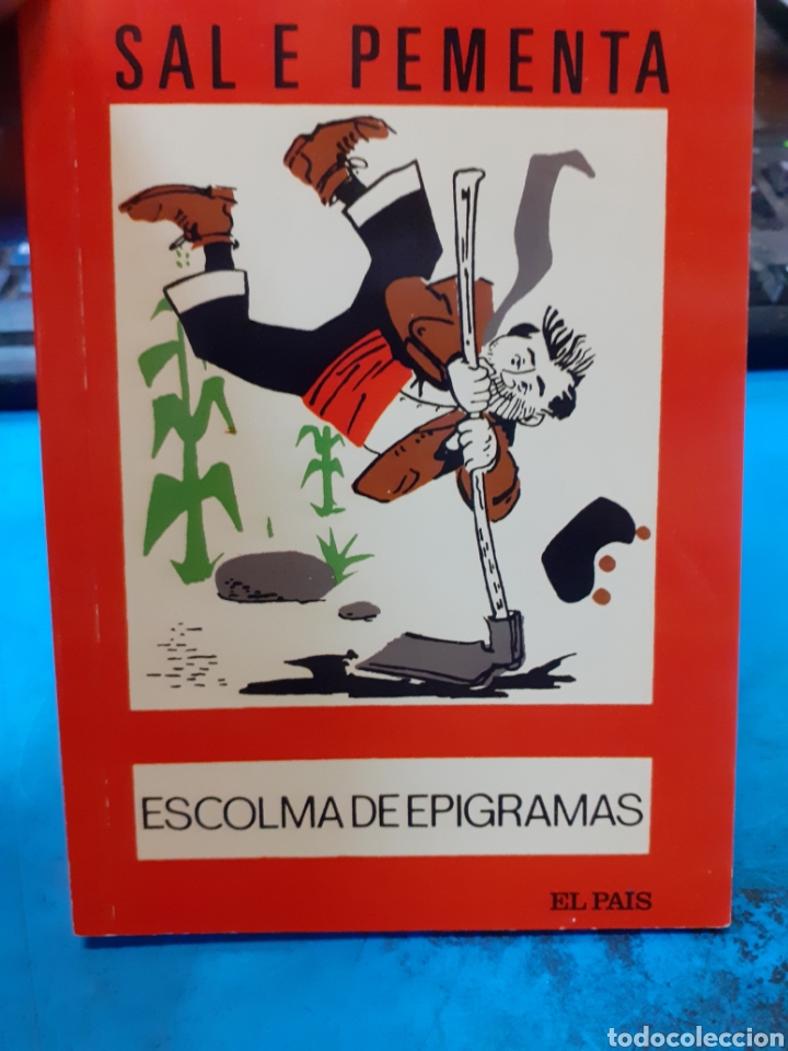 Libros: SAL E PEMENTA. Escolma de epigramas - TRINCA DE POETAS - Foto 1