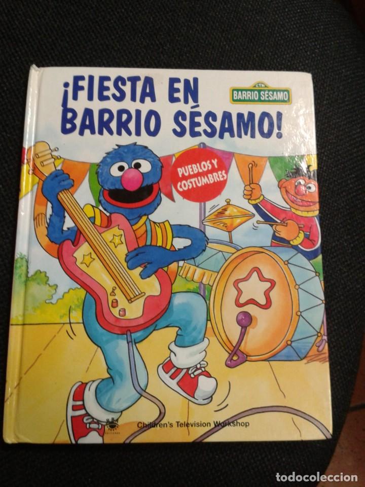 Libros: &iexcl;Fiesta en Barrio Sesamo! - Isidro Sanchez - Foto 1
