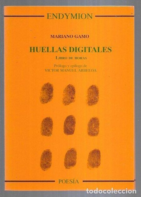 Libros: HUELLAS DIGITALES. LIBRO DE HORAS - GAMO, MARIANO - Foto 1