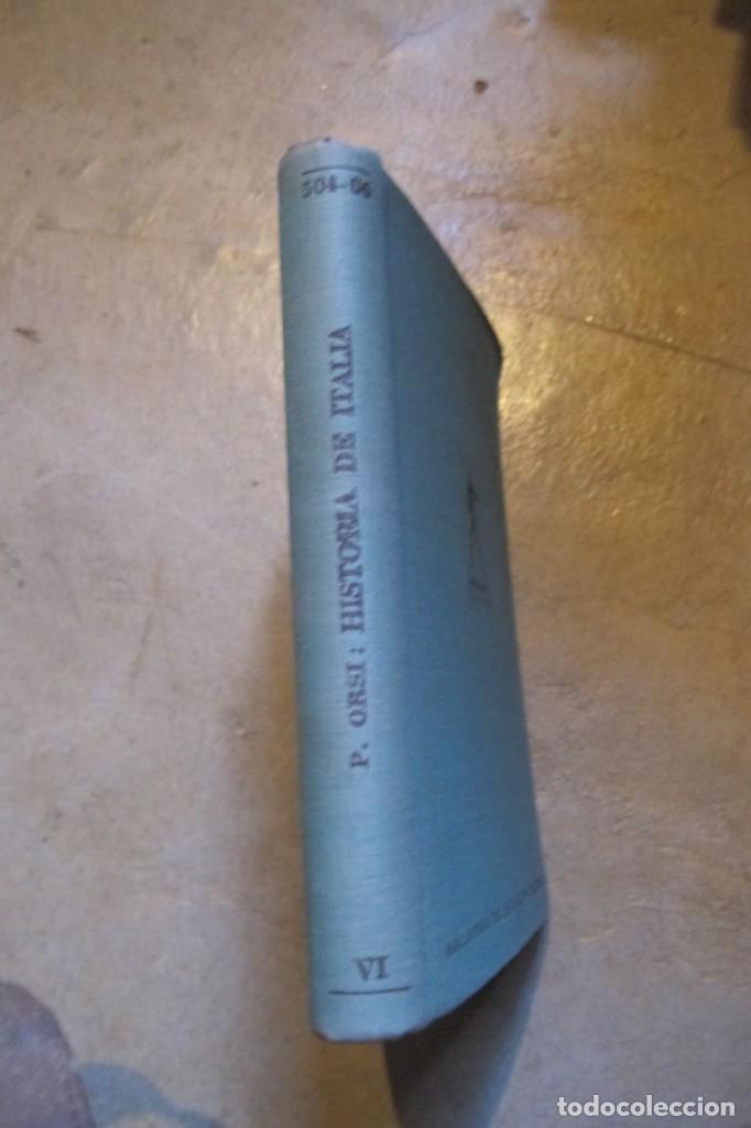 Libros: HISTORIA DE ITALIA. P. ORSI - Foto 1