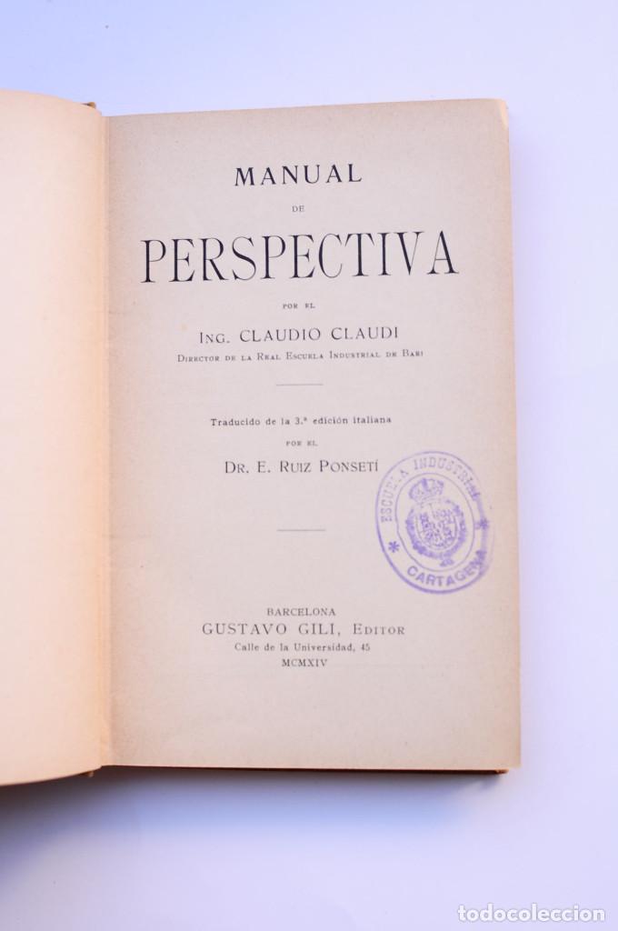 Libros: Manual de perspectiva - CLAUDI, Claudio - Foto 2