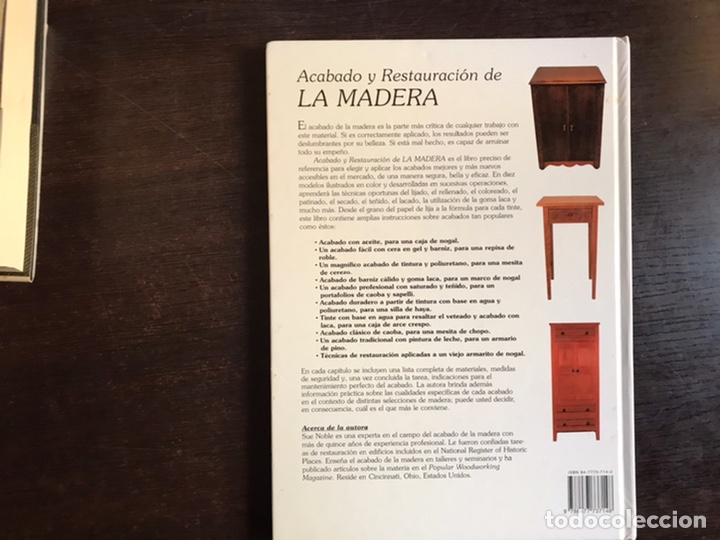 Libros: Acabado y restauraci&oacute;n de la madera. Sue Noble - Foto 2
