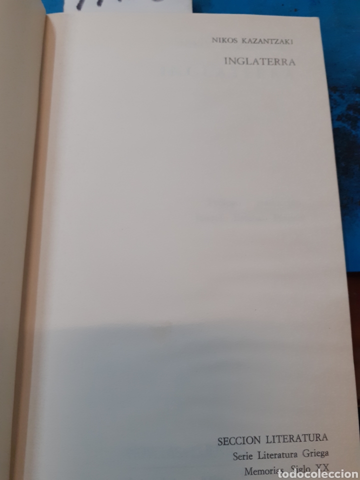 Libros: INGLATERRA - KAZANTZAKI, Nikos - Foto 3