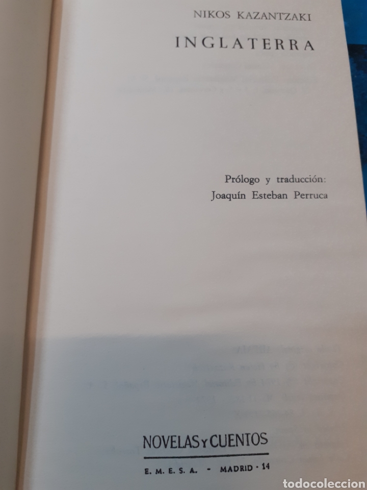Libros: INGLATERRA - KAZANTZAKI, Nikos - Foto 4