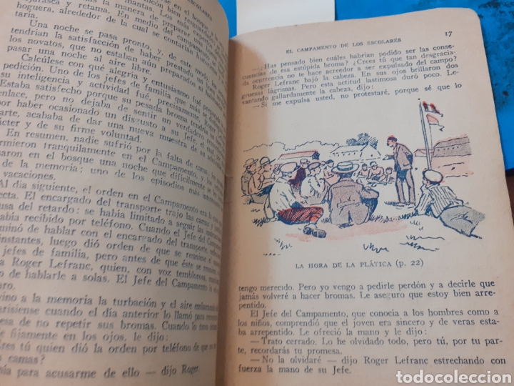 Libros: EL CAMPAMENTO DE LOS ESCOLARES - FABRE, Comandante y PELLIER, Henry - Foto 4