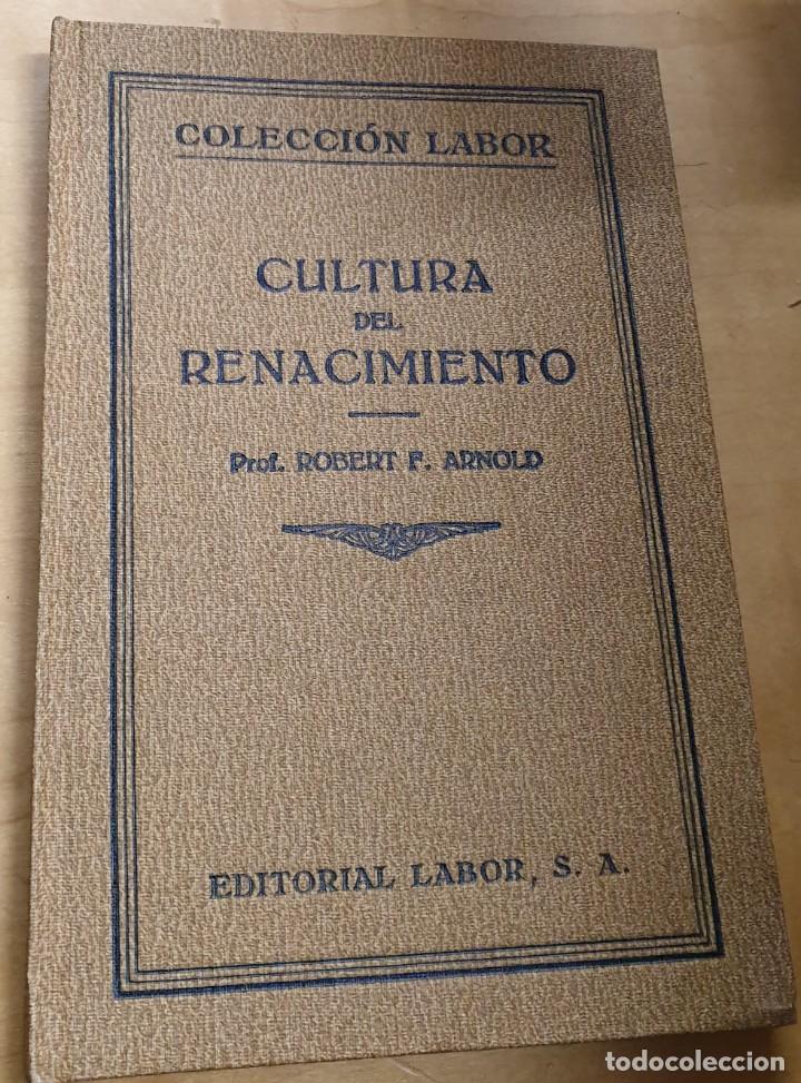 Libros: Cultura del Renacimiento - ARNOLD, ROBERT F. - Foto 1