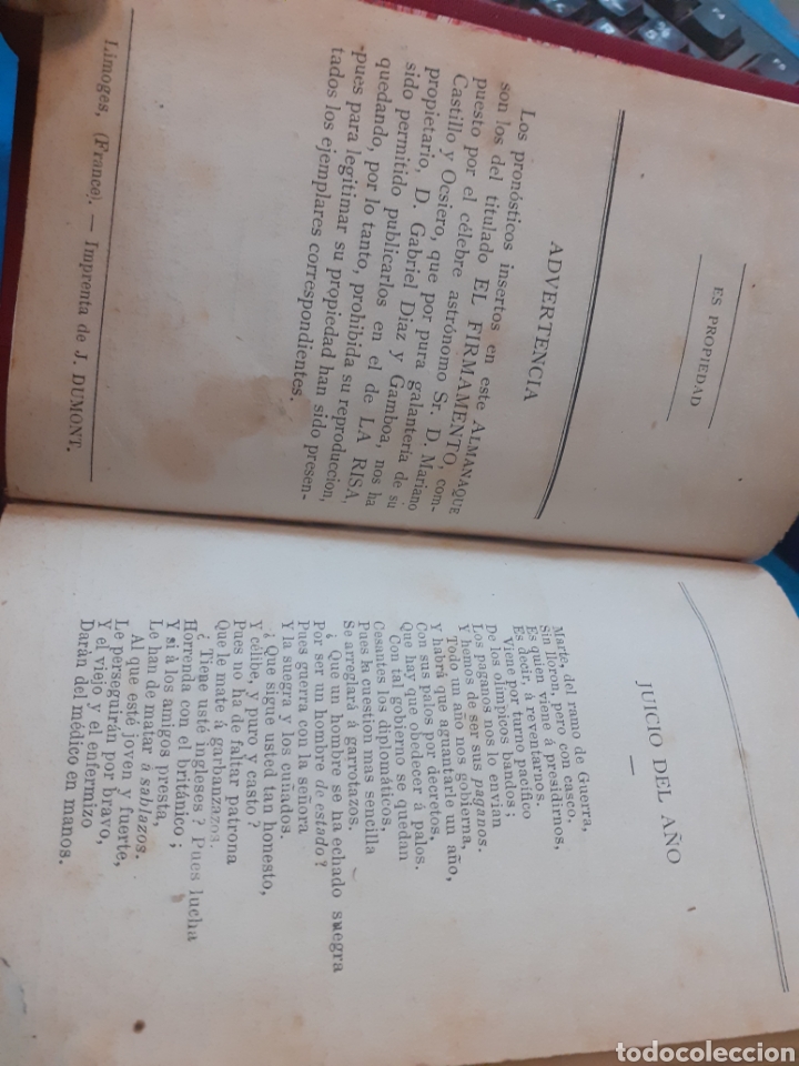 Libros: ALMANAQUE DE LA RISA PARA 1884. Ramillete de flores, ortigas y abrojos - V. V. A. A. - Foto 2