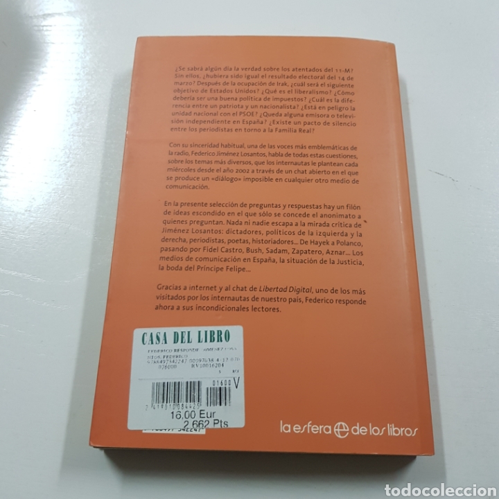 Libros: FEDERICO RESPONDE - FEDERICO JIMENEZ LOSANTOS - Foto 7