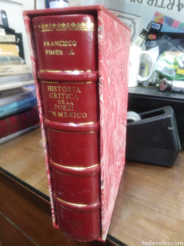 Libros: HISTORIA CRITICA DE LA POESIA EN MEXICO - PIMENTEL, Francisco